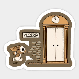 Gizmo hungry Sticker